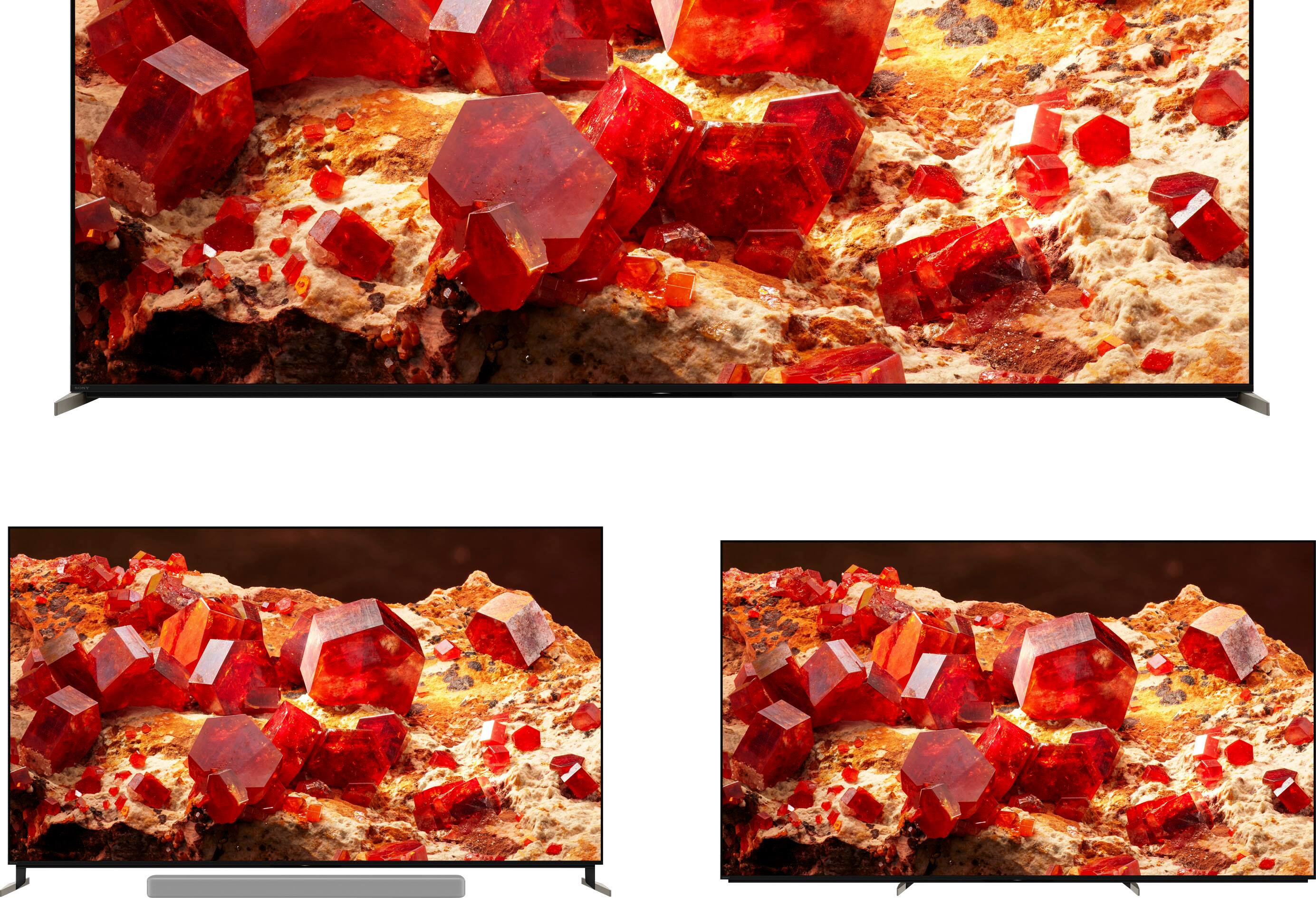 Alt View 1. Sony - 75" Class BRAVIA XR X93L Mini-LED 4K UHD Smart Google TV - Black.