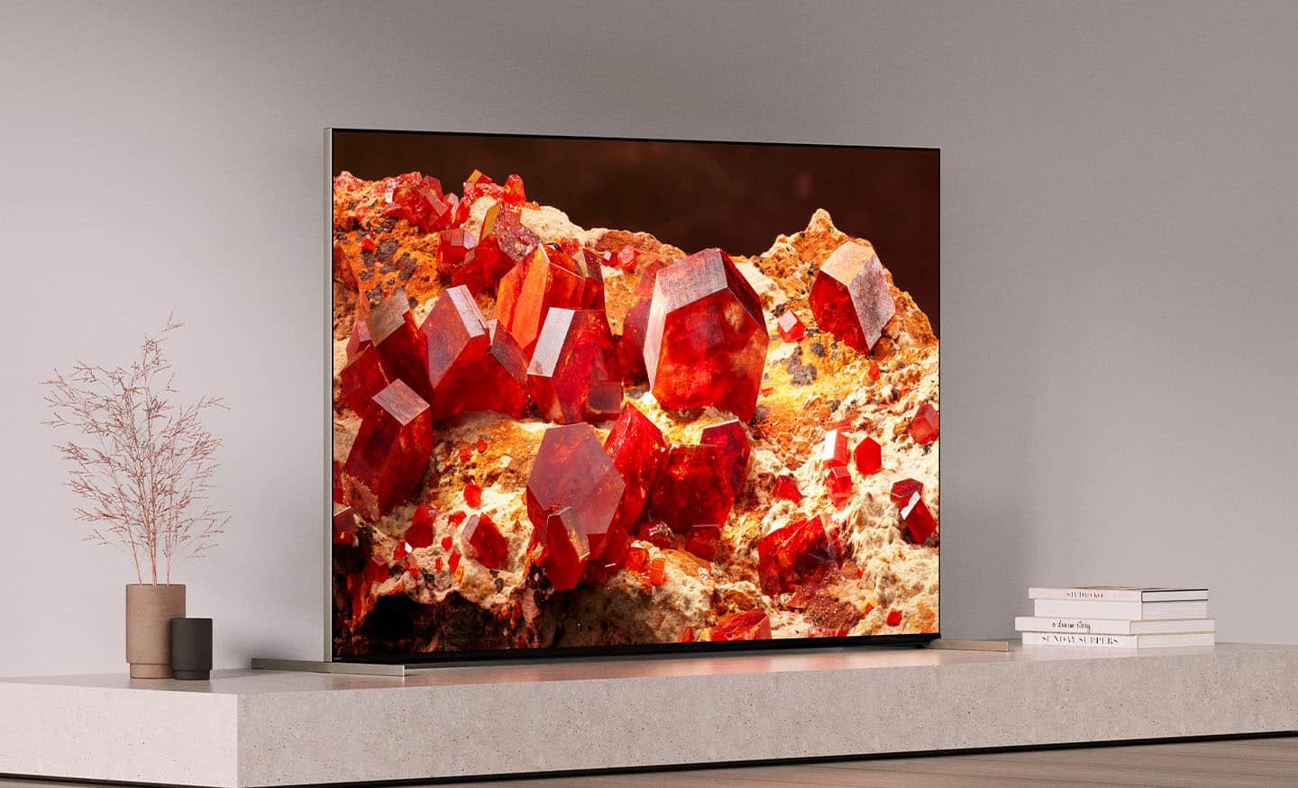 Alt View 23. Sony - 75" Class BRAVIA XR X93L Mini-LED 4K UHD Smart Google TV - Black.