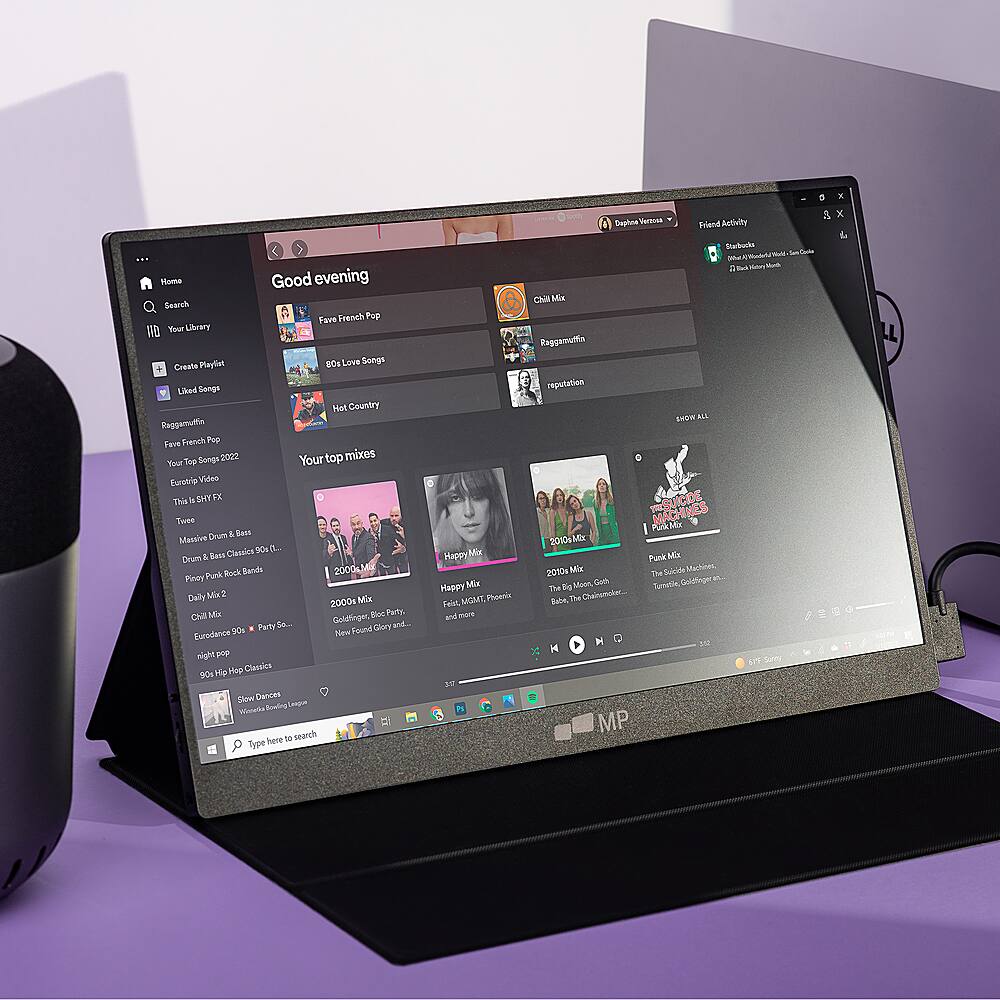 Alt View 16. Mobile Pixels - Fold 15.6" LCD Monitor - Black.