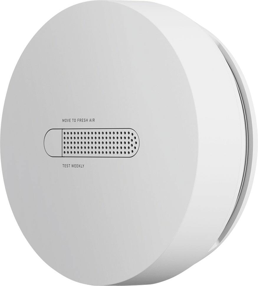 Angle. SimpliSafe - Smoke & Carbon Monoxide Detector - White.