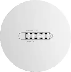 SimpliSafe - Smoke & Carbon Monoxide Detector - White - Front_Zoom