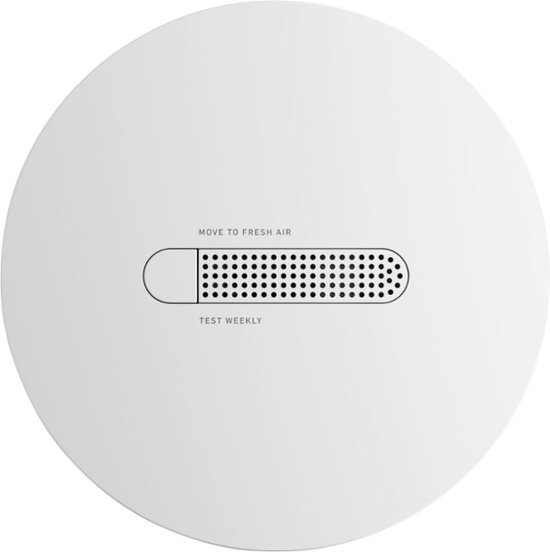 SimpliSafe Smoke & Carbon Monoxide Detector White CA002-01RUS - Best Buy