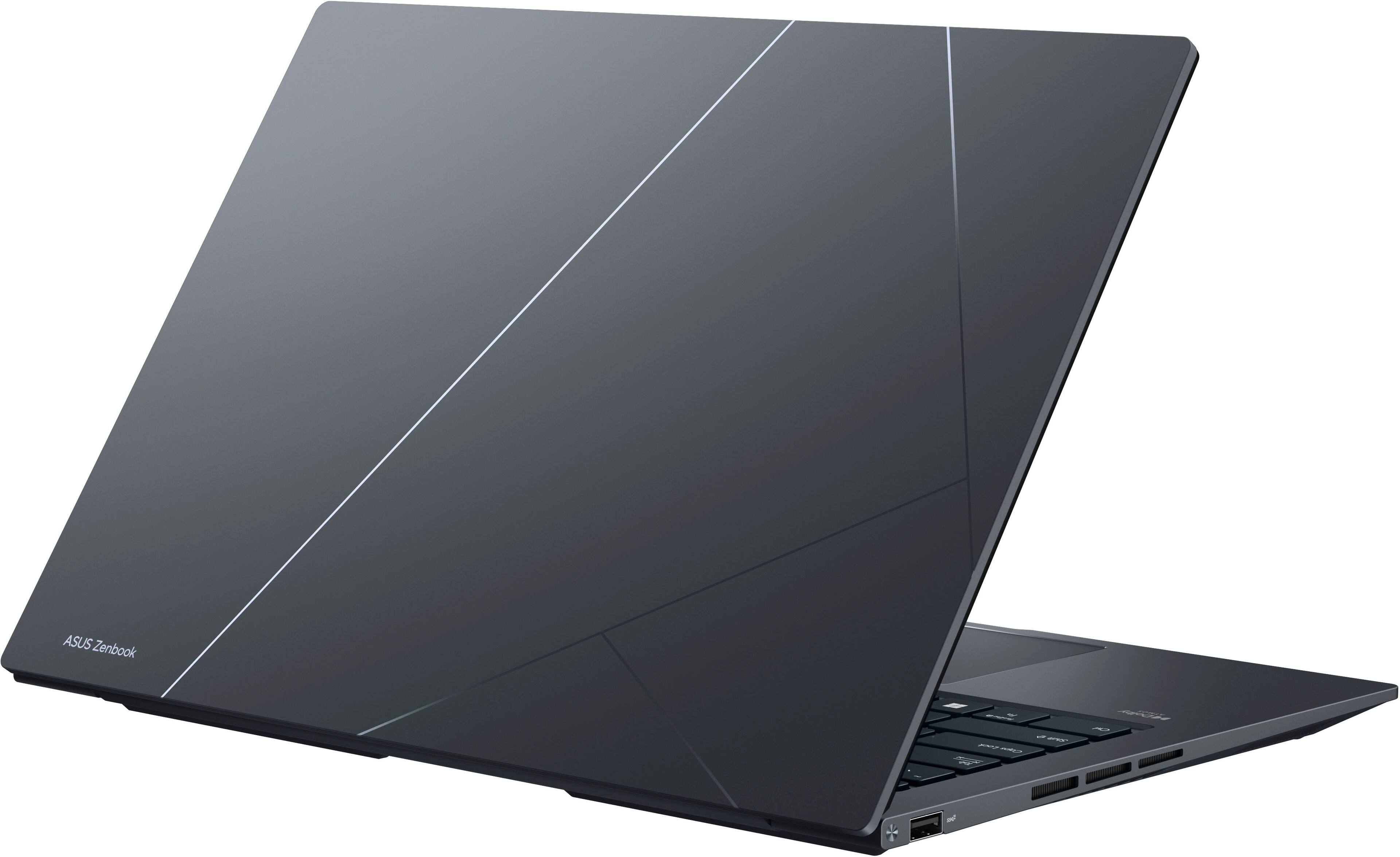 Alt View 7. ASUS - Zenbook 14X 14.5" 2.8K OLED Touch Laptop - Intel Evo Platform i7-13700H - 16GB Memory - 512GB SSD - Inkwell Gray.