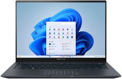 ASUS - Zenbook 14X 14.5" 2.8K OLED Touch Laptop - Intel Evo Platform i5-13500H - 8GB Memory - 512GB SSD - Inkwell Gray
