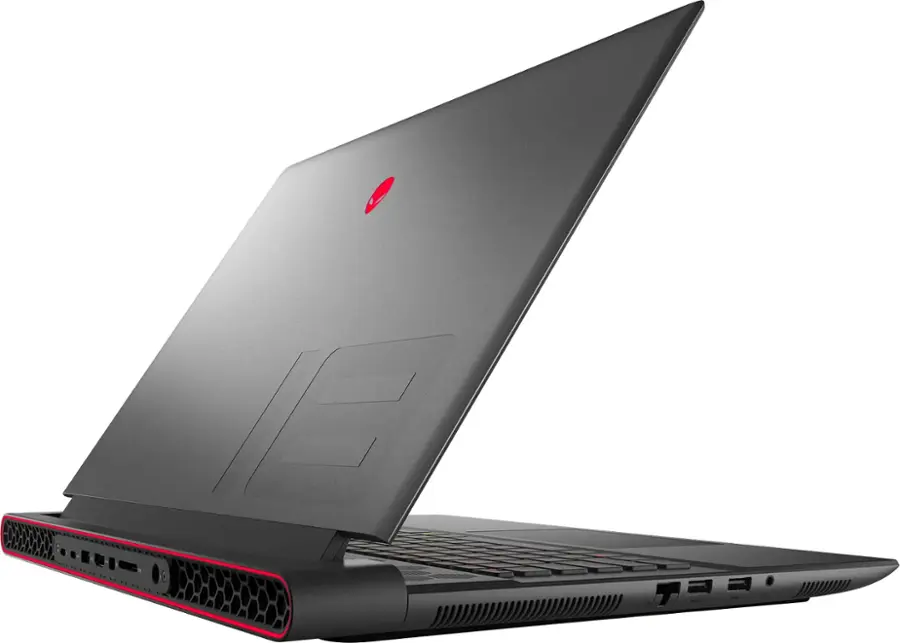 Alt View 10. Alienware - m18 FHD+ 480Hz Gaming Laptop - AMD Ryzen 9 - 32GB Memory - NVIDIA GeForce RTX 4070 - 1TB SSD - Windows 11 Pro - Dark Metallic Moon.