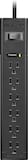 Insignia™ - 6-Outlet 1,080 Joules Surge Protector - Black