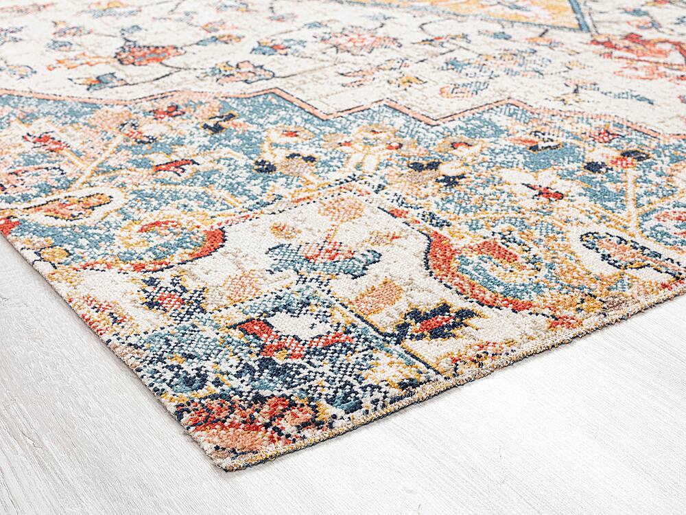 Best Buy Kaleen Deya Collection 7'10" x 10'2" Area Rug Cream DEY0909