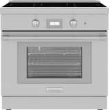 Thermador - Pro Harmony Liberty 36 in. Wide 4.9 Cu. Ft. Freestanding Electric Induction True Convection Range with 5 Elements - Stainless Steel