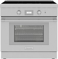 Thermador - Pro Harmony Liberty 36" Freestanding Electric Induction True Convection Range with WiFi - Stainless Steel - Front_Zoom