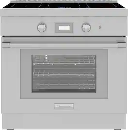 Thermador - Pro Harmony Liberty 36" Freestanding Electric Induction True Convection Range with WiFi - Stainless Steel