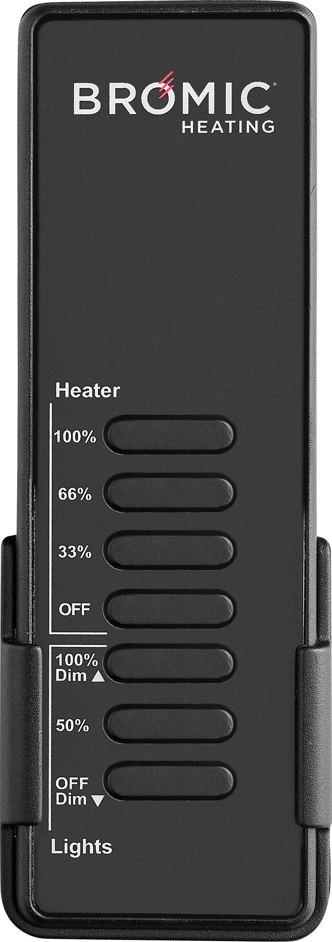 Angle. Bromic Heating - Outdoor Heater - Eclipse Portable & Dimmer Controller - 2900W - 220-240V - Black.