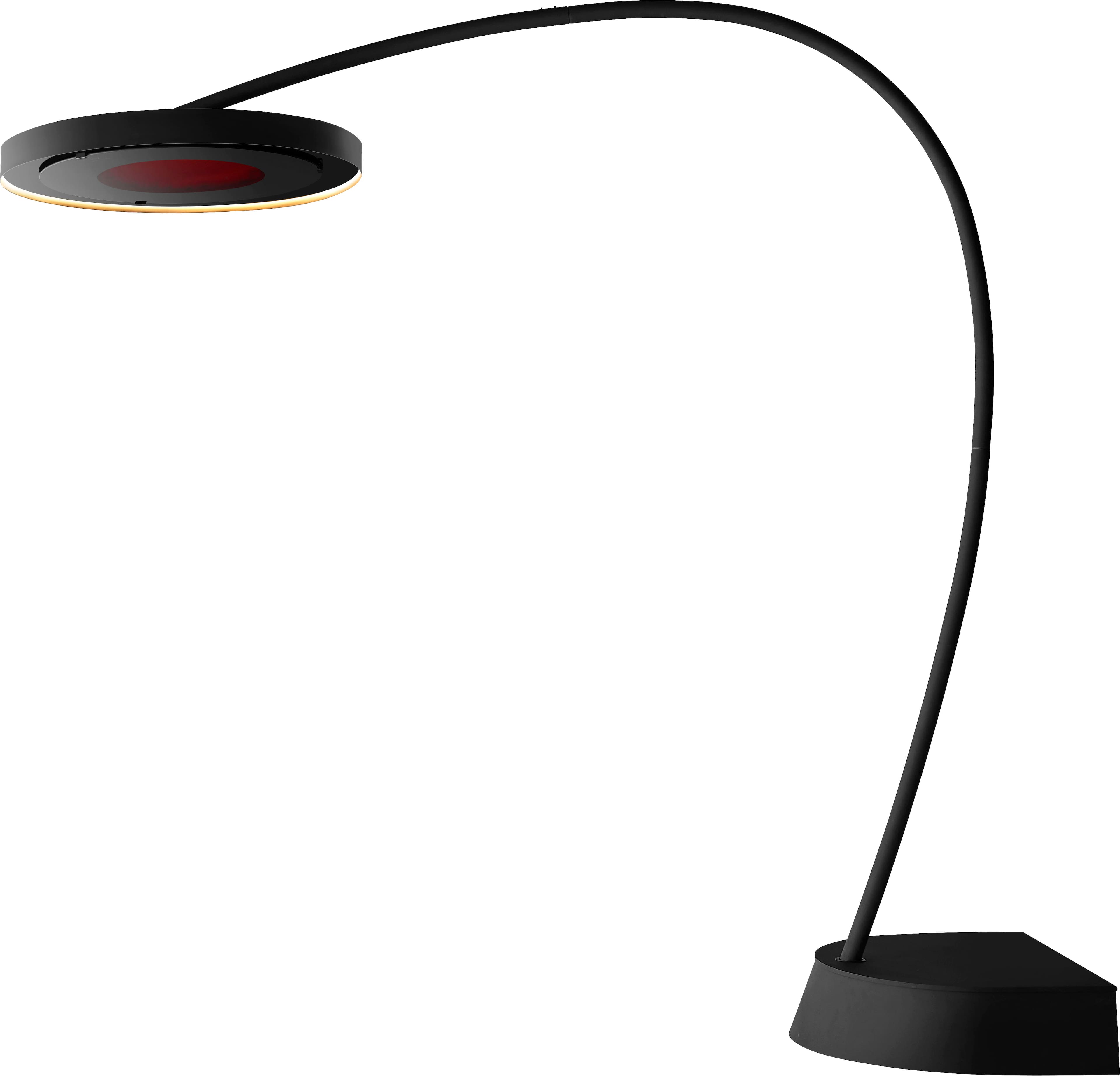 Bromic Heating - Outdoor Heater - Eclipse Portable & Dimmer Controller - 2900W - 220-240V - Black - Front_Zoom