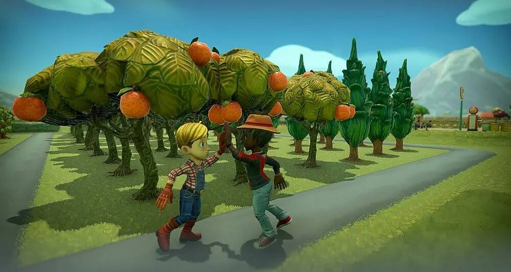 Back. Push Button Games - Farm Together.