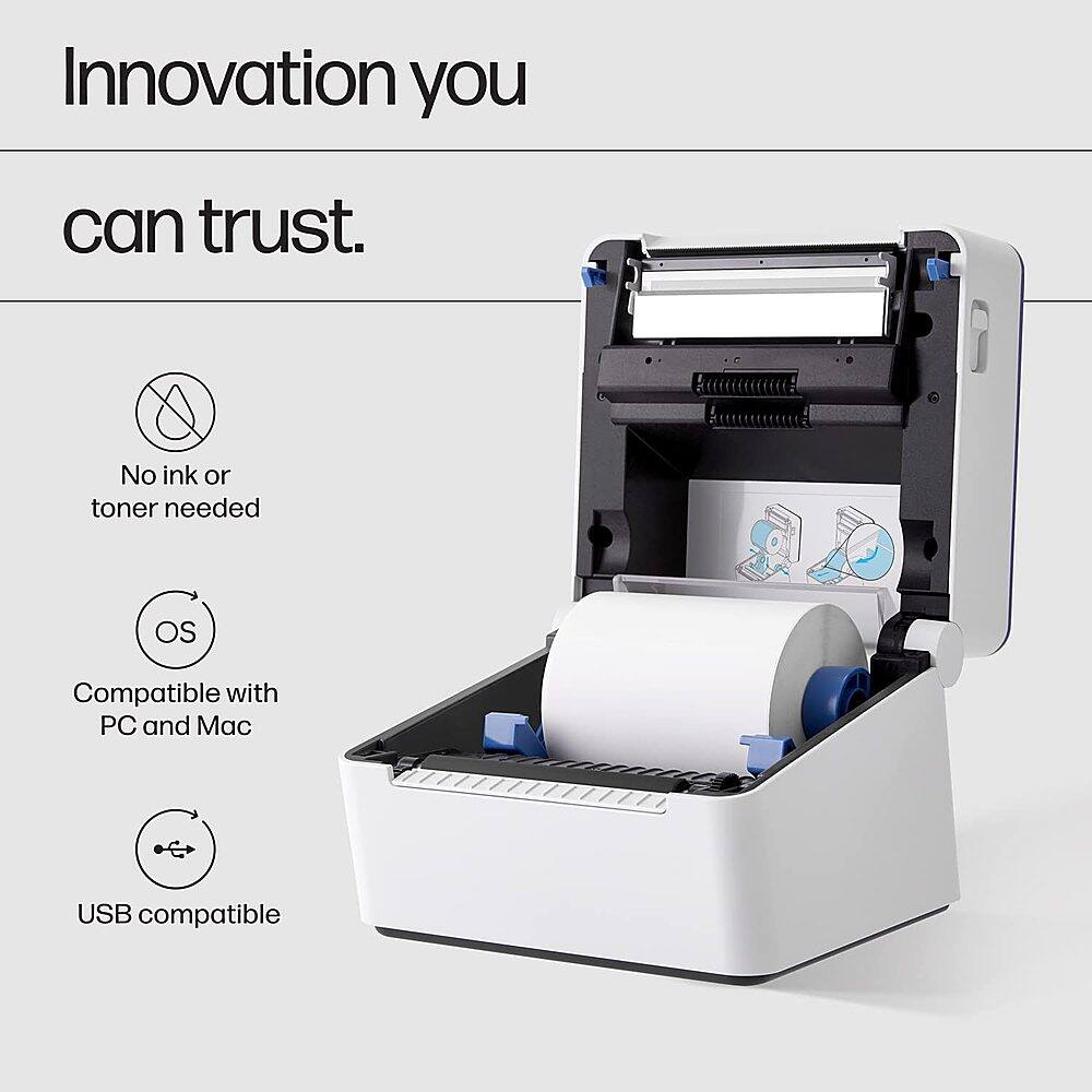 Innovation you can trust. No ink or toner needed. OS compatible with PC and Mac. USB compatible.