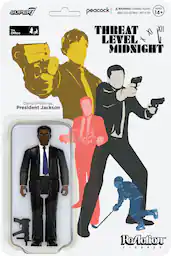 ReAction 3.75 in Plastic The Office Threat Level Midnight - Darryl Philbin as President Jackson