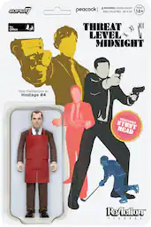 ReAction 3.75 in Plastic The Office Threat Level Midnight - Toby Flenderson as Hostage #4