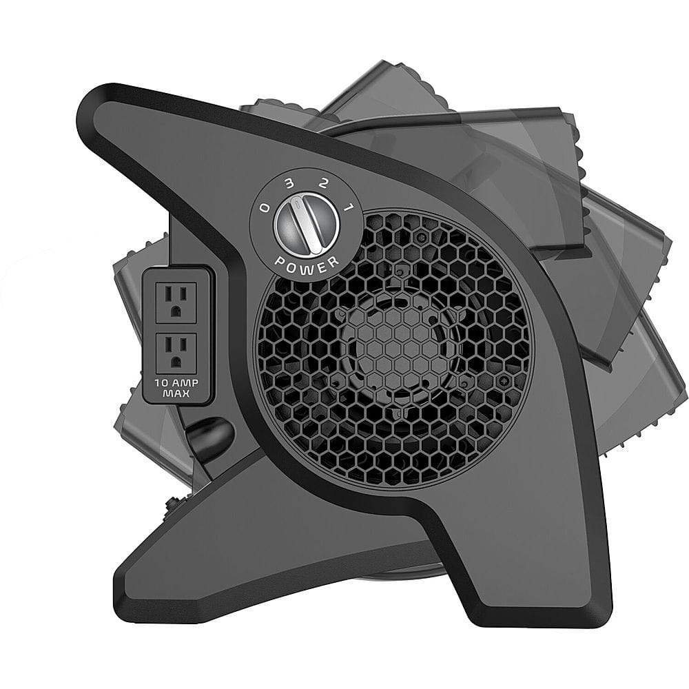 Angle. Lasko - High Velocity Utility Fan - Black.