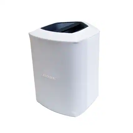 Front. Bose - Play-Through Cover for S1 Pro+ PA System - White.