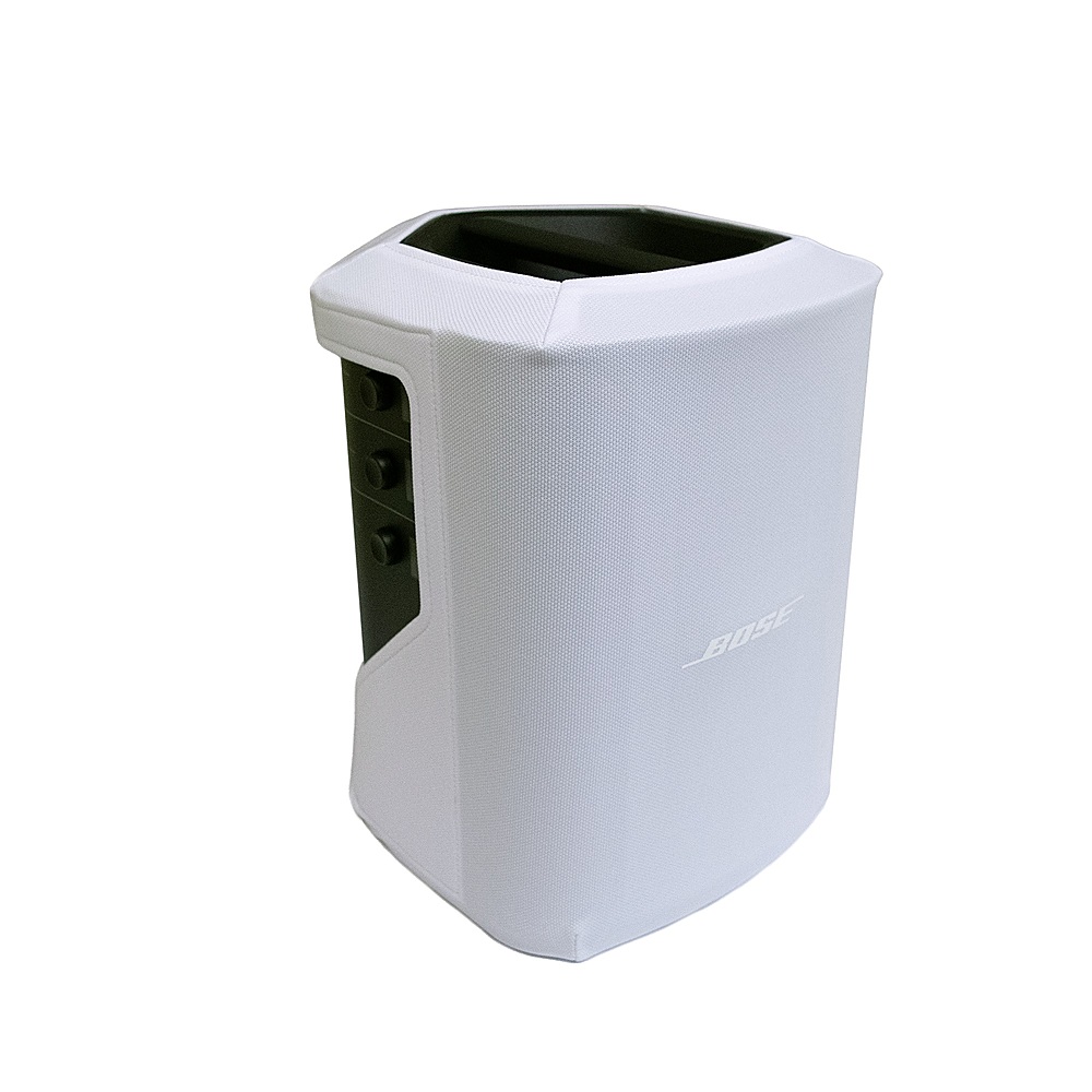 Left View: Bose - Play-Through Cover for S1 Pro+ PA System - White