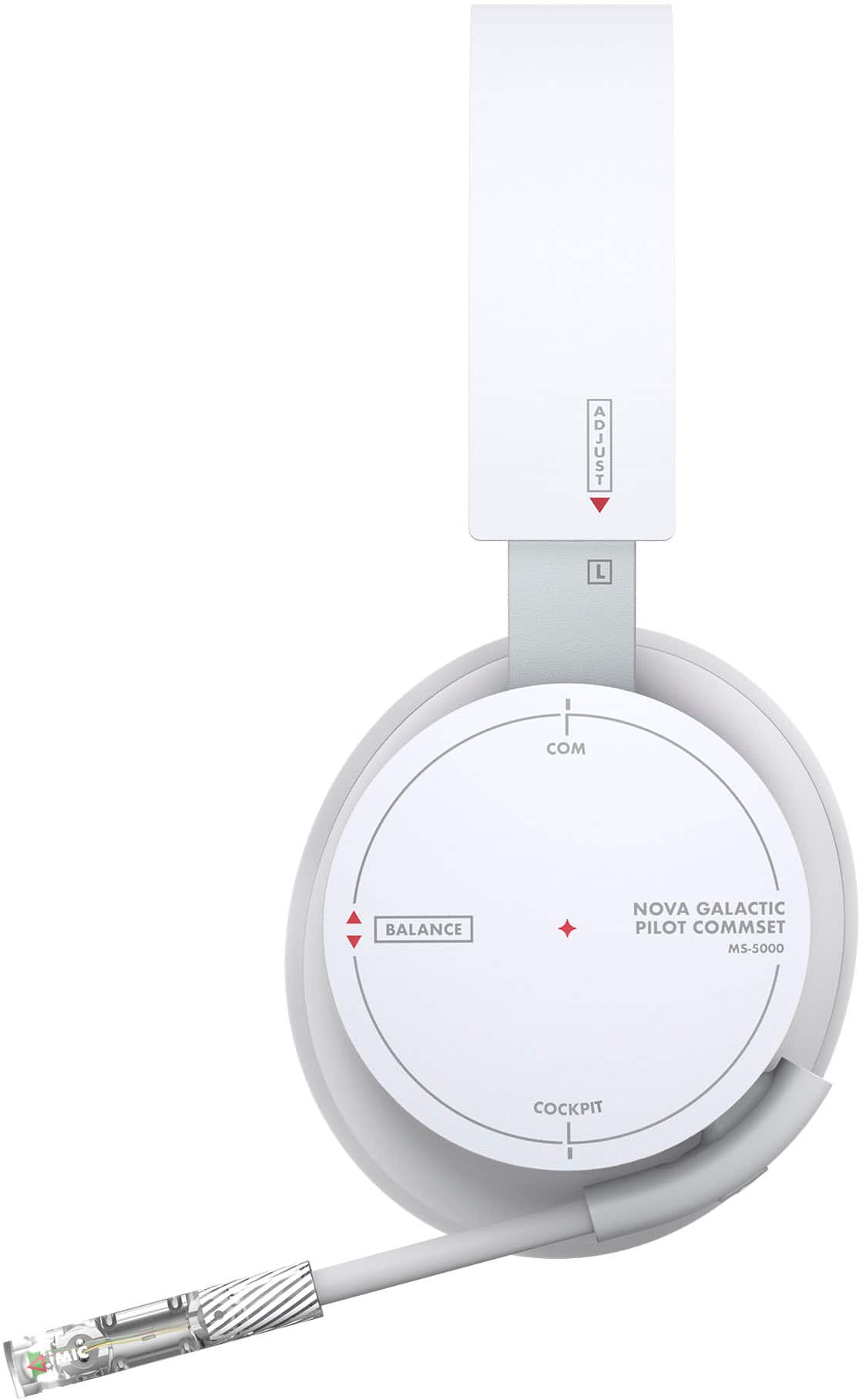 Alt View 15. Microsoft - Xbox Wireless Gaming Headset for Xbox Series X|S, Xbox One, and Windows 10|11 - Starfield Edition.