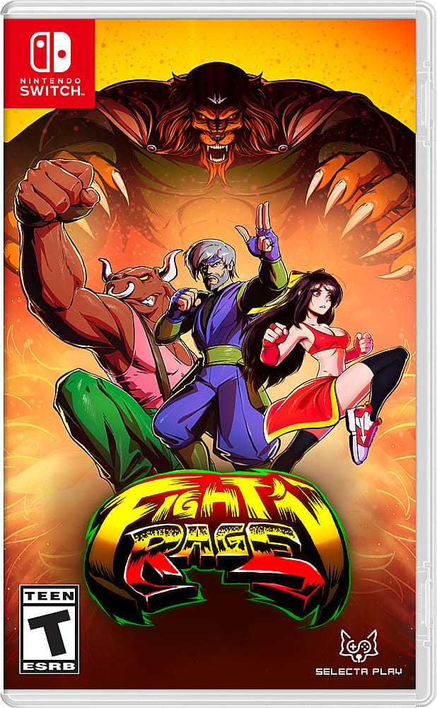 Front. Push Button Games - Fight'N Rage.