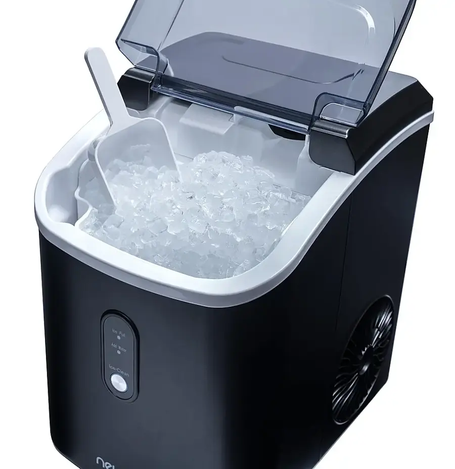 Alt View 16. NewAir - 26 lb Countertop Nugget Ice Maker.