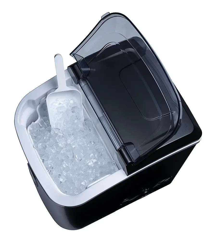 Alt View 17. NewAir - 26 lb Countertop Nugget Ice Maker.