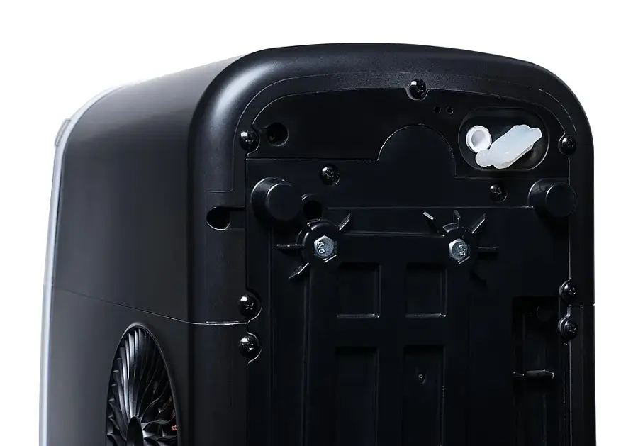 Alt View 20. NewAir - 26 lb Countertop Nugget Ice Maker.