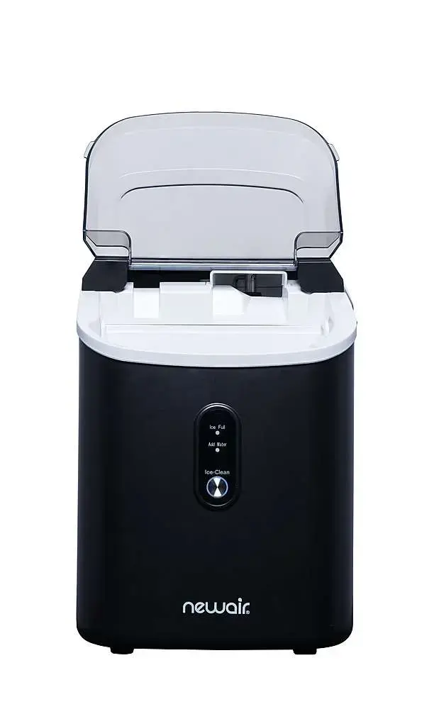 Alt View 23. NewAir - 26 lb Countertop Nugget Ice Maker.
