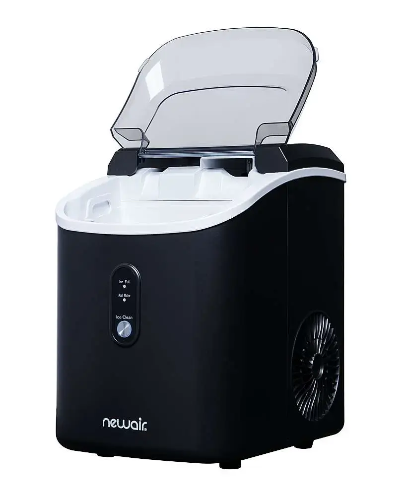Alt View 25. NewAir - 26 lb Countertop Nugget Ice Maker.
