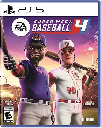 Front. Electronic Arts - Super Mega Baseball 4. - E (Everyone)
