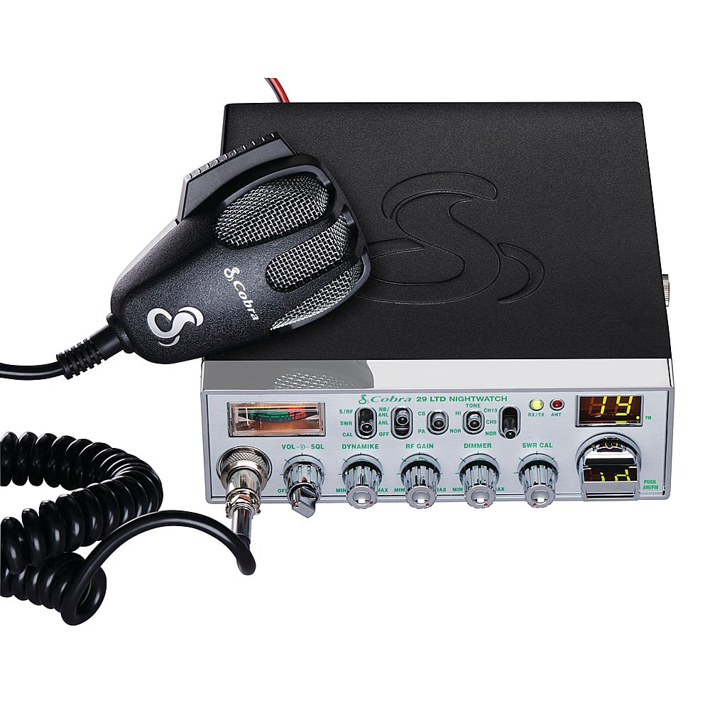 Alt View 11. Cobra - 29 LTD NW AM/FM 40-Channel CB Radio with NightWatch - Black.