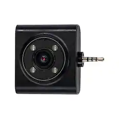 Front. Cobra - FV-CV1 Cabin-View Accessory Camera - Black.