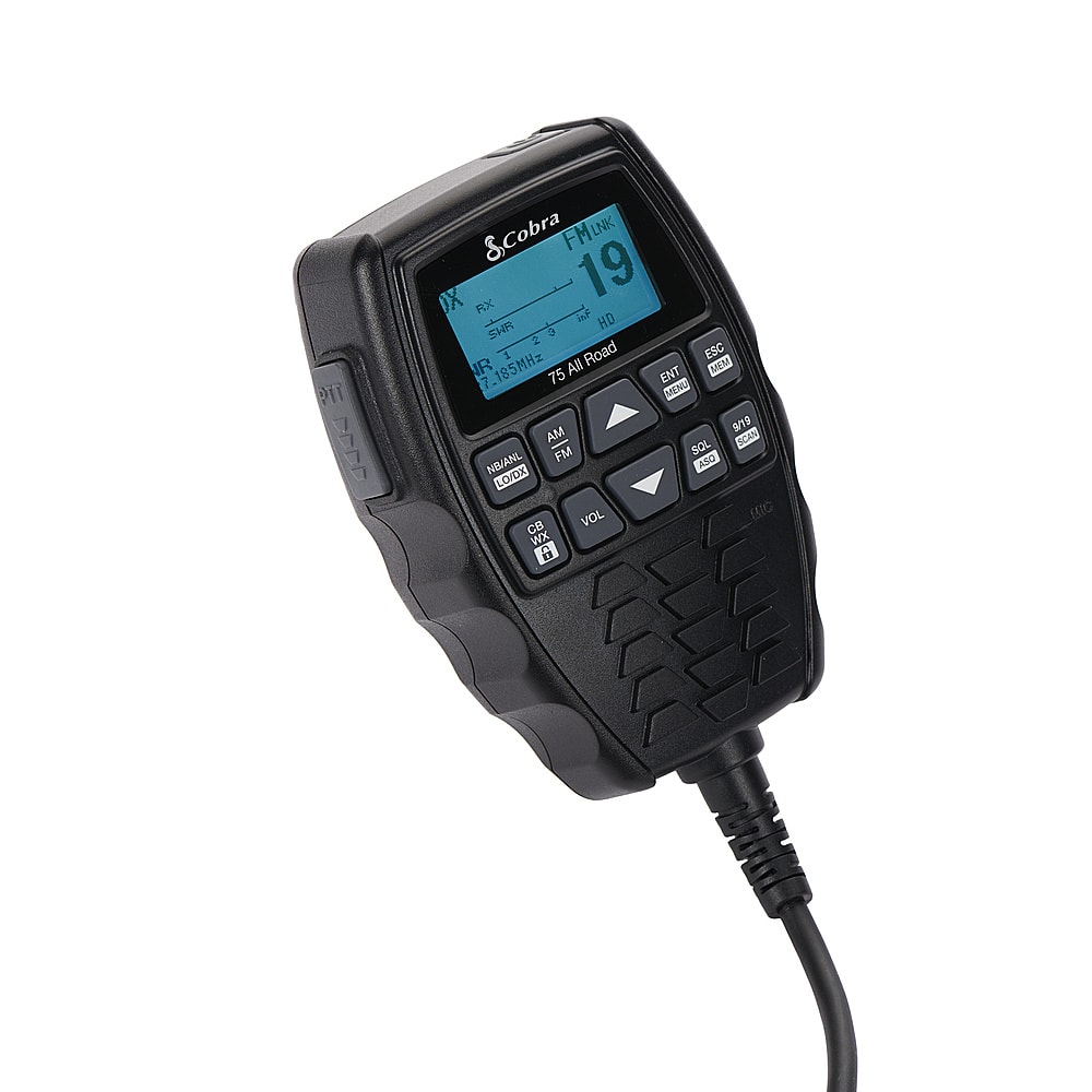 Alt View 11. Cobra - 75 All Road Wireless 40-Channel CB Radio with Digital Noise Cancellation - Black.