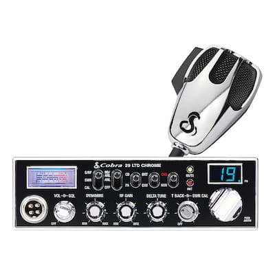 Cobra 29 LTD Classic AM/FM 40 Channel CB Radio Chrome CCBP29LTCH Cobra 29 LTD Classic AM/FM 40 Channel CB Radio Chrome CCBP29LTCH