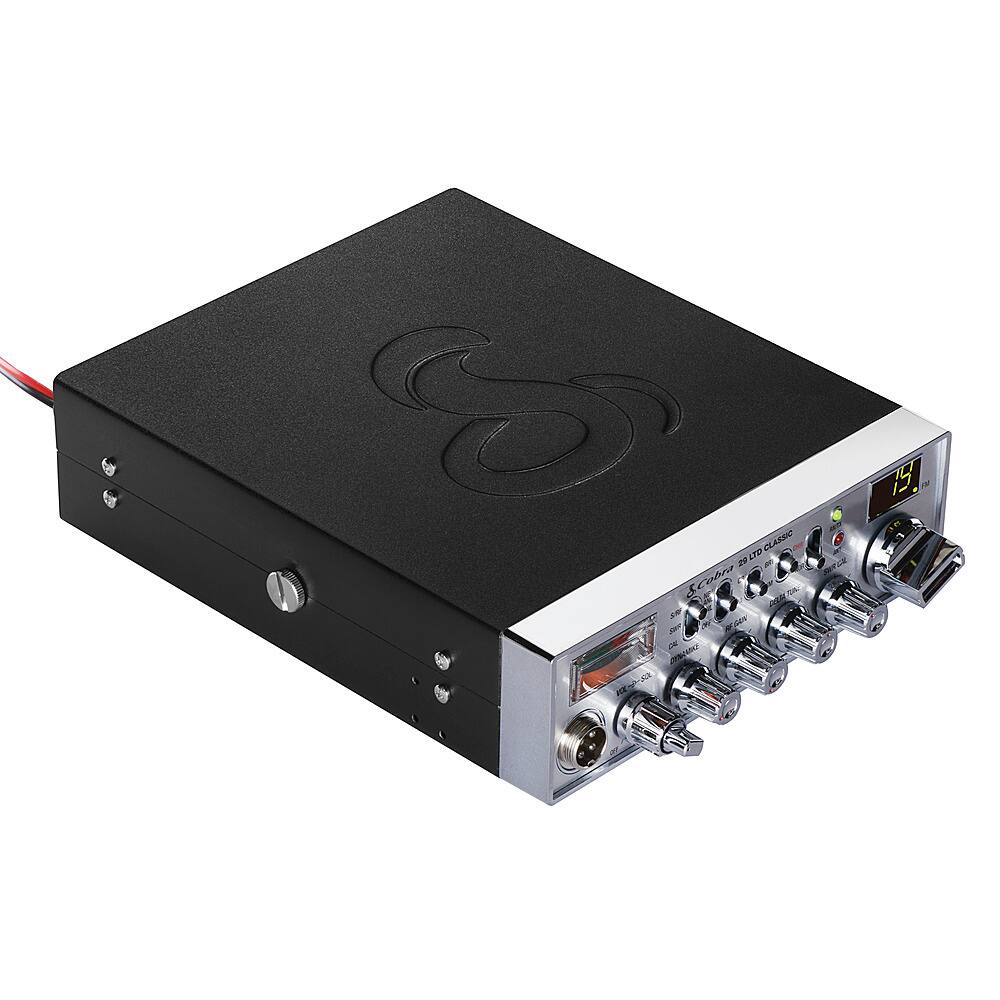 Left. Cobra - 29 LTD Classic AM/FM 40-Channel CB Radio - Black.