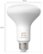 Angle Zoom. Philips - Geek Squad Certified Refurbished Hue BR30 Bluetooth 85W Smart LED Bulb (2-Pack) - White and Color Ambiance.