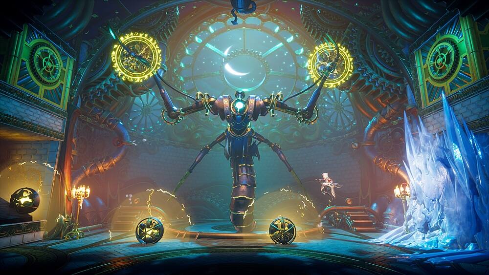 Back. THQ Nordic Games - Trine 5: A Clockwork Conspiracy.