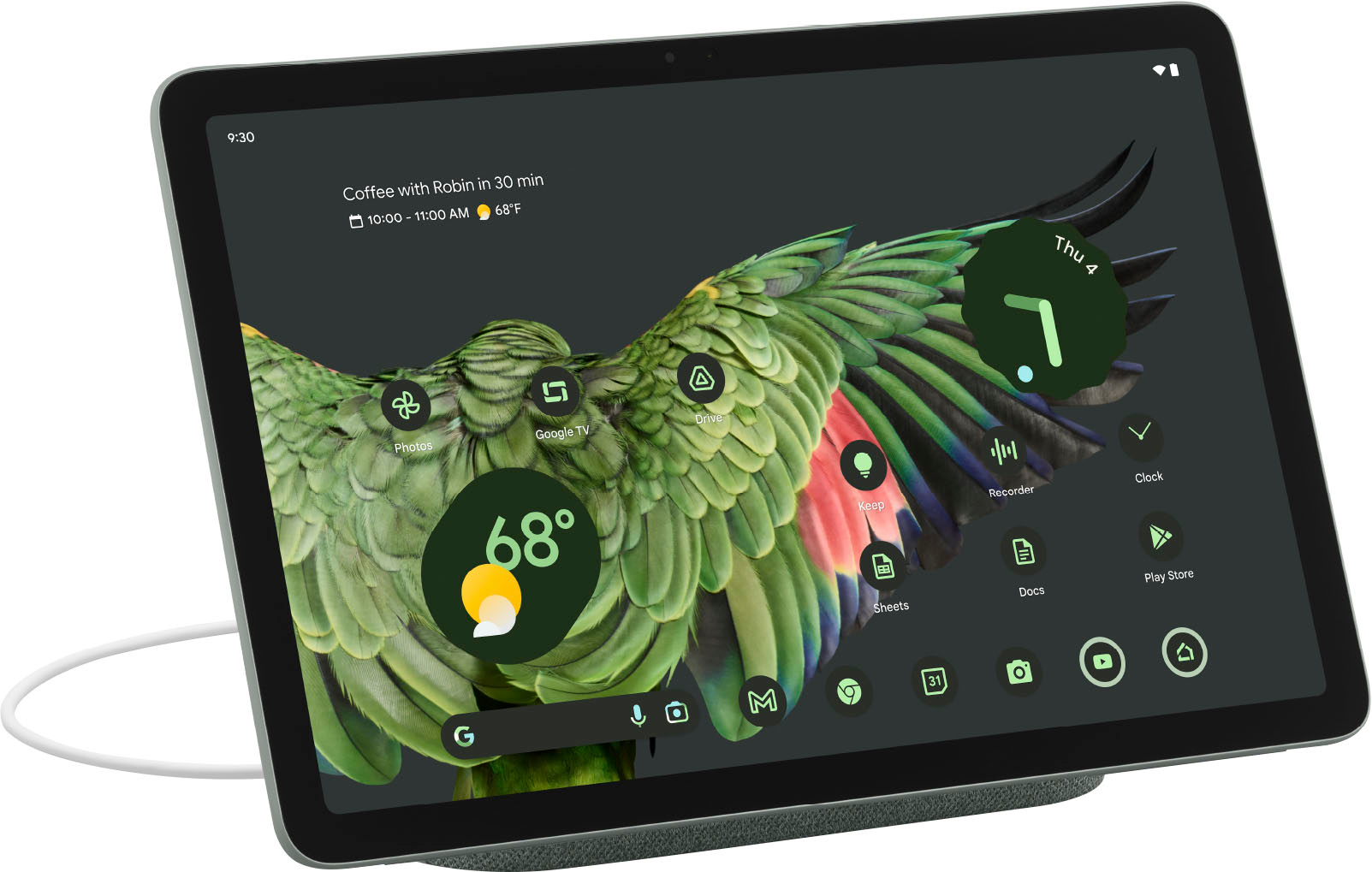 Google Pixel Tablet with Charging Speaker Dock 11