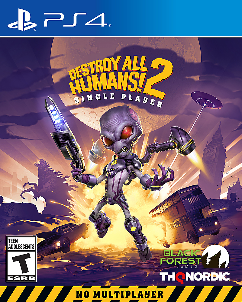 Destroy All Humans! 2 Reprobed: Single Player PlayStation 4 - Best Buy