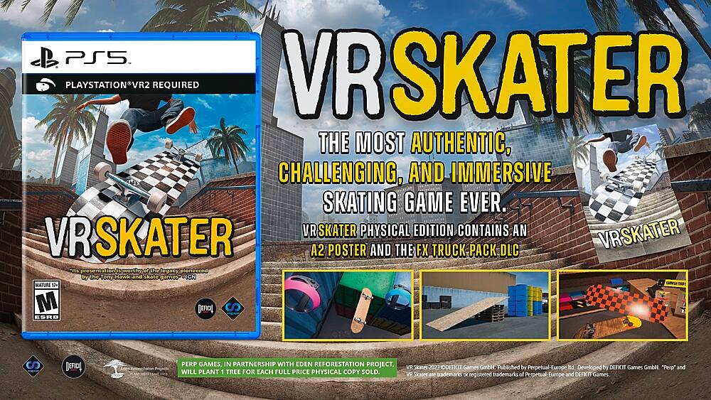 VR Skater for PlayStation VR, PlayStation 5