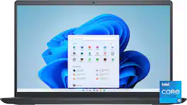 Dell - Inspiron 15.6" Touch Laptop - Intel Core i5 - 8GB Memory - 256GB Solid State Drive - Carbon Black