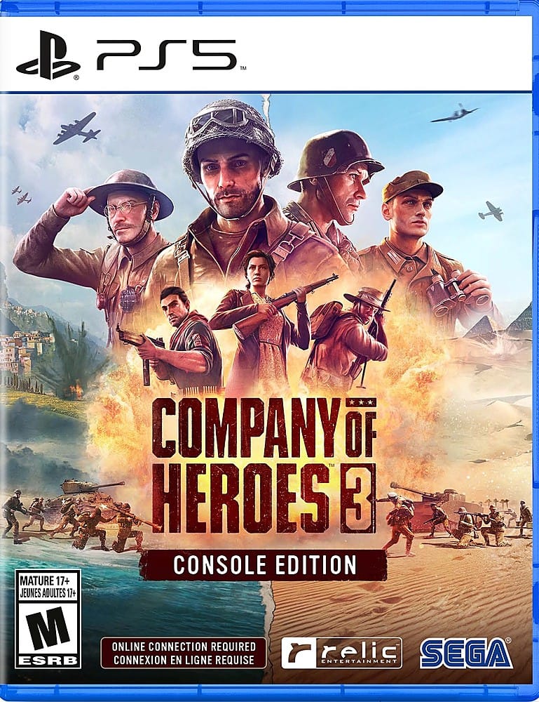 Company of Heroes 3 terá versões PS5 e Xbox Series