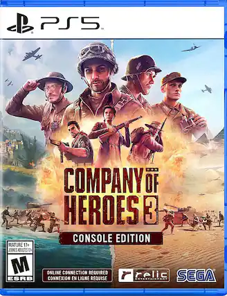 Front. SEGA - Company of Heroes 3. - M (Mature 17+)