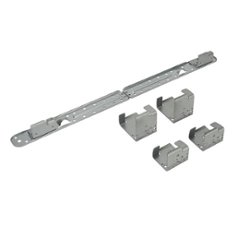 Whirlpool - Mounting Kit For Select Microwaves - Stainless Steel - Front_Zoom
