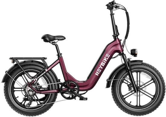 Heybike Ranger S Foldable Ebike w 55mi Max Operating Range 28 mph Max Speed for Any Terrain Red HBK RangerS R Best Buy