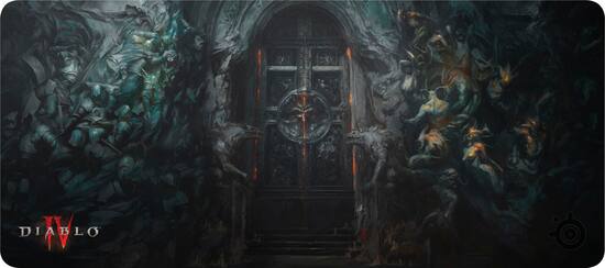 SteelSeries QcK Cloth Gaming Mouse Pad XXL Diablo IV Edition