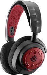SteelSeries - Arctis Nova 7 Diablo IV Edition Wireless Gaming Headset for PC, PS5, PS4, Mac, Mobile, Switch - Red - Front_Zoom