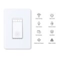 Alt View 12. TP-Link - Tapo Smart Wi-Fi Light Dimmer Switch with Matter - White.