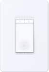 TP-Link - Tapo Smart Wi-Fi Light Dimmer Switch with Matter (1-Pack) - Replaces Most Traditional Switches - White